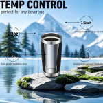 20oz Vacuum Insulated Stainless Steel Tumbler - Image 7