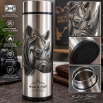 Premium 304 Stainless Steel Insulated Water Cup – Wild & Free Collection - Image 2