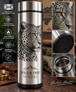 Premium 304 Stainless Steel Insulated Water Cup – Wild & Free Collection - Image 4